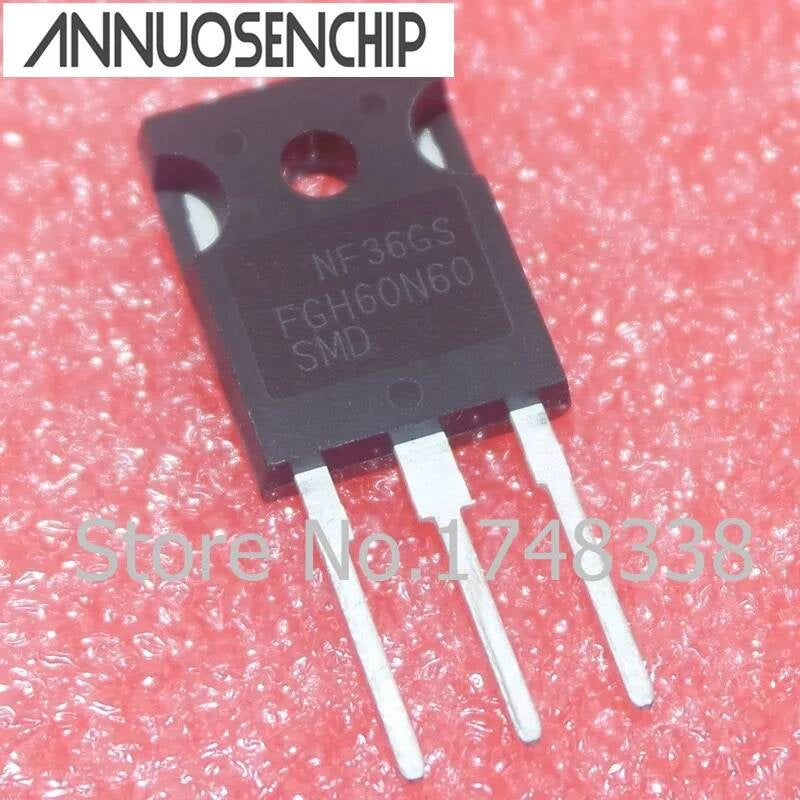 10PCS FGH60N60SMD 60N60 600V 60A TO247 IGBT NEW ORIGINAL
