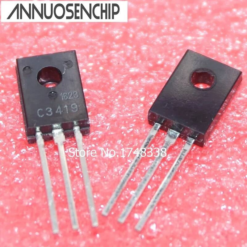 Free shipping 50PCS 2SC3419 C3419 TO-126 NEW ORIGINAL
