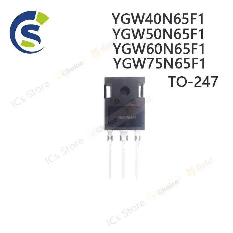 1PCS 100% New YGW40N65F1 YGW50N65F1 YGW60N65F1 YGW75N65F1 40N65 50N65 60N65 TO-247 Chipset