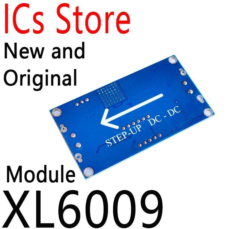 DC-DC 4.5-32V To 5V-52V Boost Step-up Module Power Supply LED Voltmeter XL6009