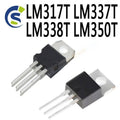 10PCS New and Original TO-220 LM317 TO220 317T LM337 LM338 LM350 IC Chipset LM317T LM337T LM338T LM350T