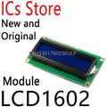 1602 Screen 16x2 Character LCD Display Module HD44780 Controller Blue Blacklight LCD1602