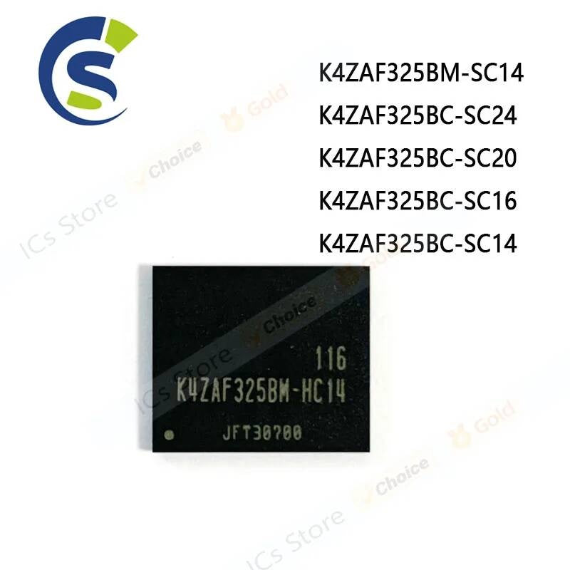 1PCS 100% New BGA Chipset K4ZAF325BC K4ZAF325BM-SC14 K4ZAF325BC-SC24 K4ZAF325BC-SC20 K4ZAF325BC-SC16 K4ZAF325BC-SC14