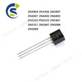 10-50pcs transistor TO-92 2N3904 2N3906 2N2907 2N4401 2N4402 2N4403 2N2222 PN2222 2N5401 2N5551 2N5087 2N5088 2N5089
