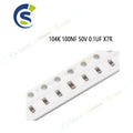100PCS Chip Capacitors 0603 104K 100NF 50V 0.1UF X7R