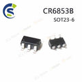 10-50PCS 100% New CR6853 6853 CR6853B 68... SOT23-6