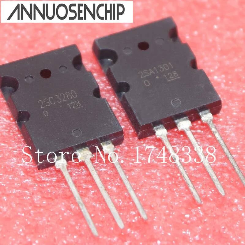 10PCS ( C3280 + 5pcs A1301 ) 2SA1301 2SC3280 TO-3PL NEW