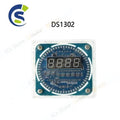 DS1302 Rotating 5V Module Alarm Electronic Digital Clock LED Temperature Display DIY Kit SCM Learning Board