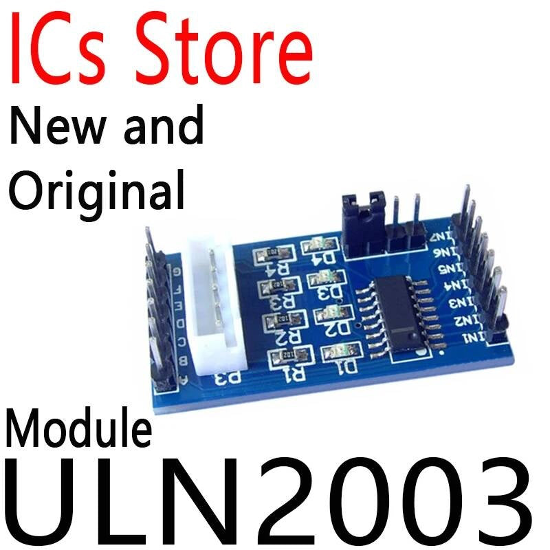 2PCS Stepper Motor Driver Board Module 4-Phase 5 Line 28BYJ-48 For Arduino DC 5V 12V ULN2003