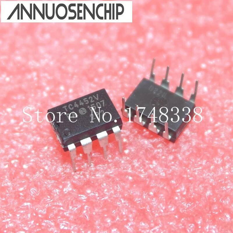 10PCS MOSFET DVR 12A 4452 TC4452 8-DIP TC4452VPA