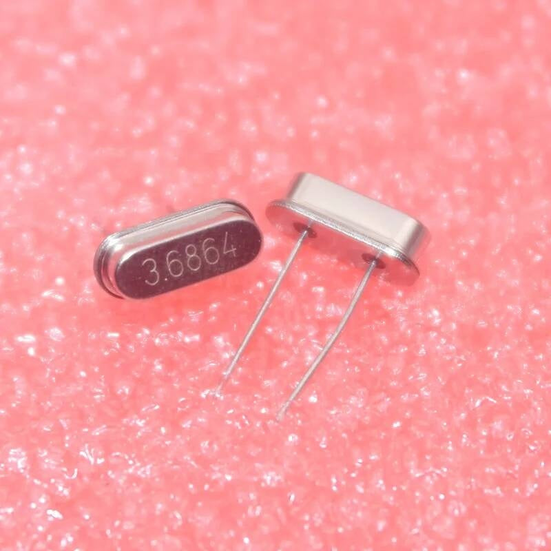 100 PCS/LOT M HC - 49 s passive crystals into 3.6864 MHZ crystal 3.6864MHZ HC-49S DIP