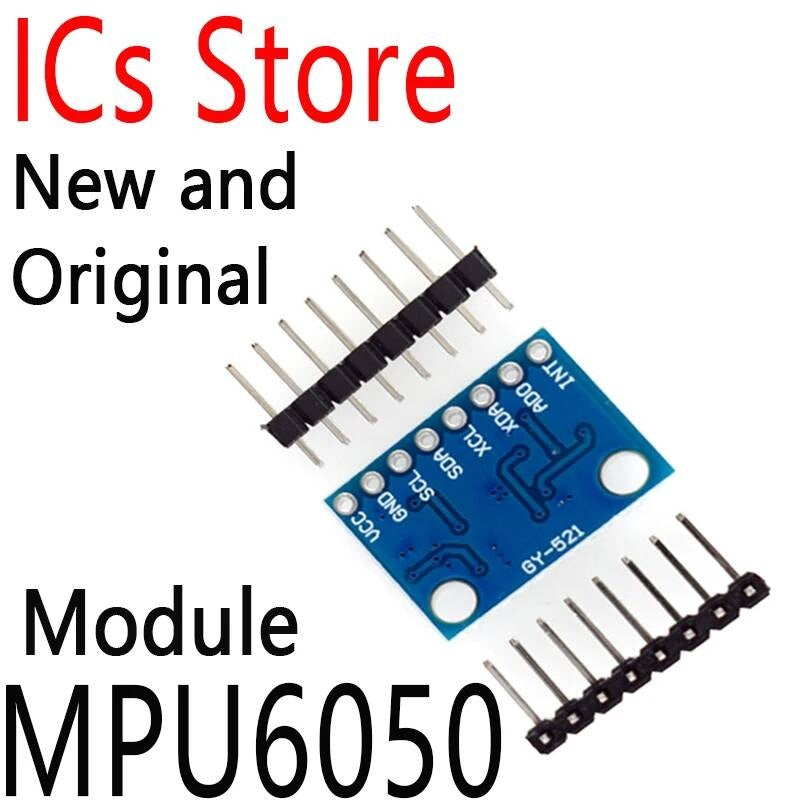GY-521 MPU-6050 3 Axis Gyroscope Accelerometer Sensor Compatible Module For Arduino MPU 6050 GY521 MPU6050