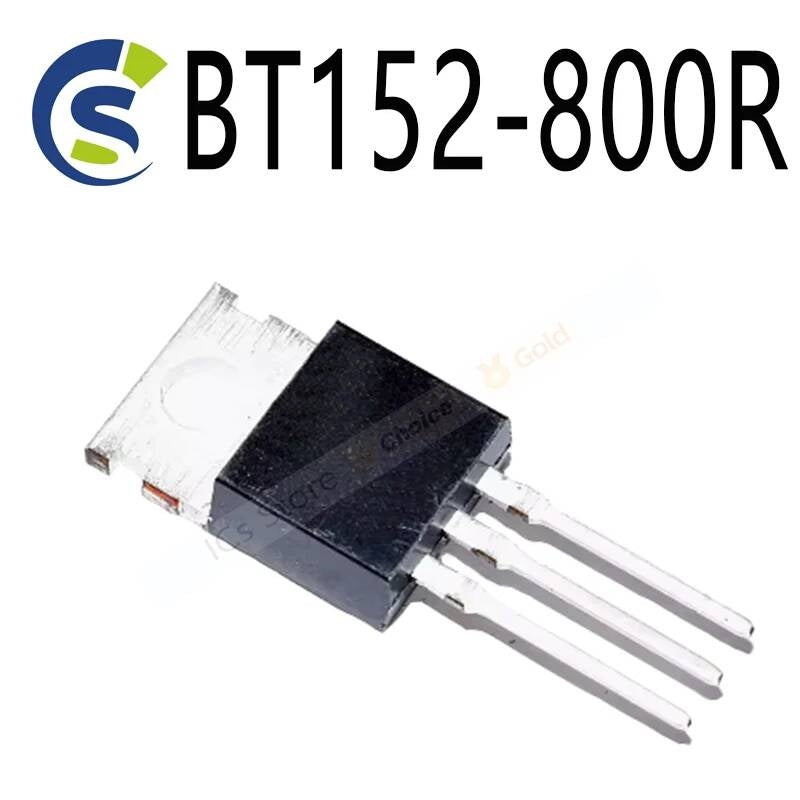 10PCS/Lot New and Original BT152-800 BT152 TO-220 THYRISTORS BT152-800R
