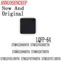 10PCS New And Original LQFP-64 STM8S208R8T6 STM32F030RCT6 STM8S208RBT6 STM8S207RBT6 STM32F051R8T6 STM32F070RBT6 STM32F071RBT6