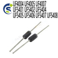 20pcs/lot ULTRA FAST RECTIFIERS DO201AD UF4004 UF4005 UF4007 UF5401 UF5402 UF5404 UF5405 UF5406 UF5407 UF5408