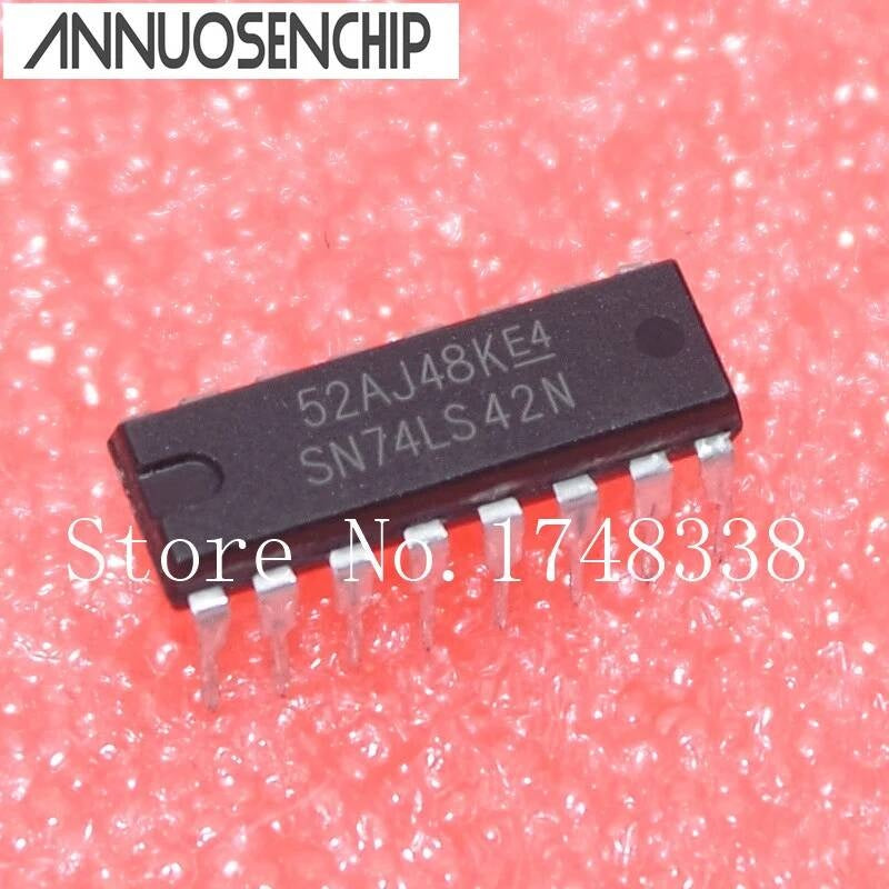 20 PCS SN74LS42N 74LS42 4-LINE BCD/DEC DECOD 16-DIP NEW