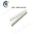 100PCS SMD Ceramic Capacitors 0805 104K 100NF 50V X7R
