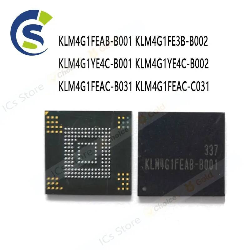 1PCS New andOriginal Chipset BGA KLM4G1FEAB-B001 KLM4G1FE3B-B002 KLM4G1YE4C-B001 KLM4G1YE4C-B002 KLM4G1FEAC-B031 KLM4G1FEAC-C031