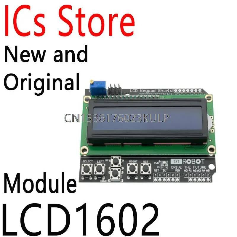 1PCS New And Original Klawiatura Tarcza Wyswietlacz LCD 1602 Modul Niebieski Ekran Dla Arduino Module LCD1602