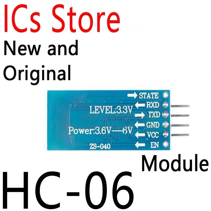 Bluetooth Port Passthrough Wireless Serial Communication Module Slave HC-06