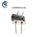 100PCS/LOT 16m HC-49s passive crystals into 16.000 MHz crystal 16.000MHZ 16.000M 16MHZ 16 MHZ 16M HZ