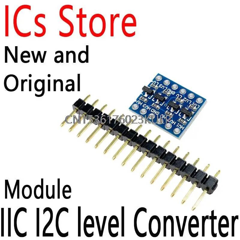 10PCS Logic Bi-Directional Board 5V 3.3V DC Module For Arduino With Pins IIC I2C Level Converter