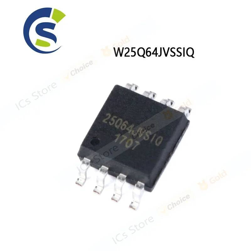 10PCS New and Original 25Q64JVSIQ W25Q64JVSIQ 25Q64JVSSIQ sop-8 Chipset W25Q64JVSSIQ