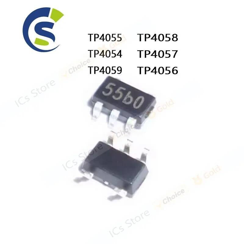 10PCS TP4054 TP4055 TP4057 TP4058 TP4059 TP4056 TP4056E SOT23-5 SOT23-6 ESOP-8 NEW