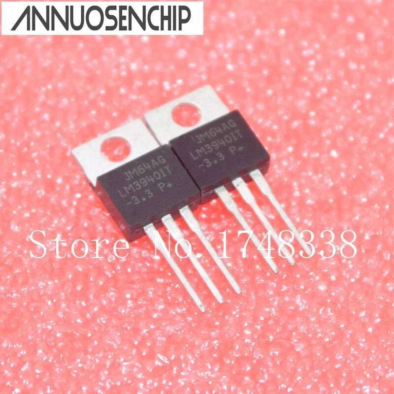 10pcs/Lot LM3940IT-3.3 LM3940 LM3940IT 3.3V TO-220 NEW ORIGINAL