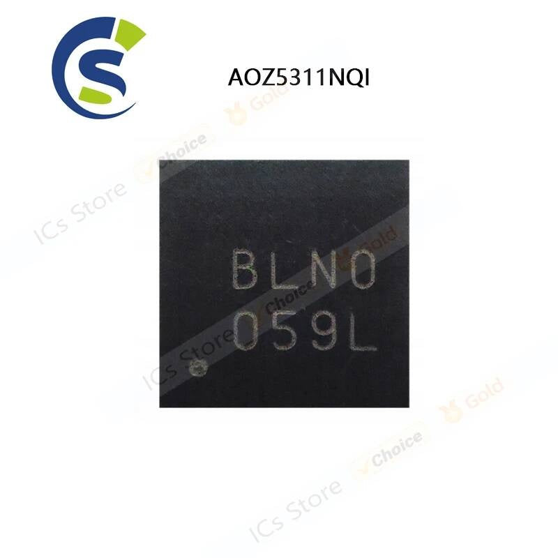 5PCS 100% New AOZ5311NQI AOZ5311NQ1 AOZ5311 BLN0 BLNO BLND QFN Chipset