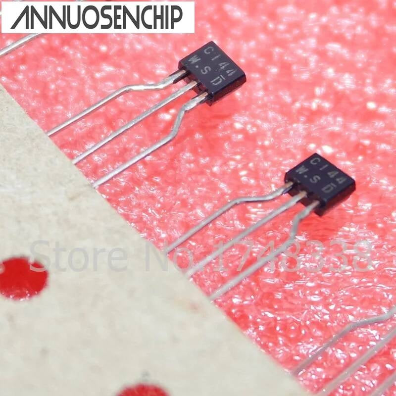 free shipping 100pcs/lot new & original C144 C144ES TO-92S DTC144ESA DTC144ES Transistor Silicon Digital (built-in resistors)