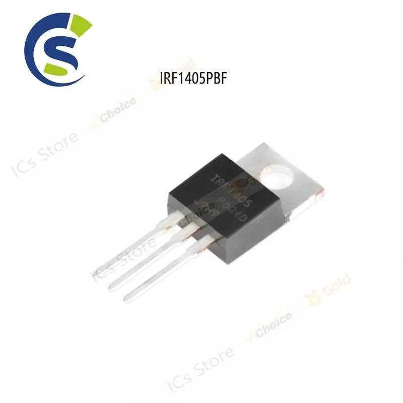 10PCS NEW IRF1405 MOSFET N-CH 55V 169A TO-220 IRF1405PBF