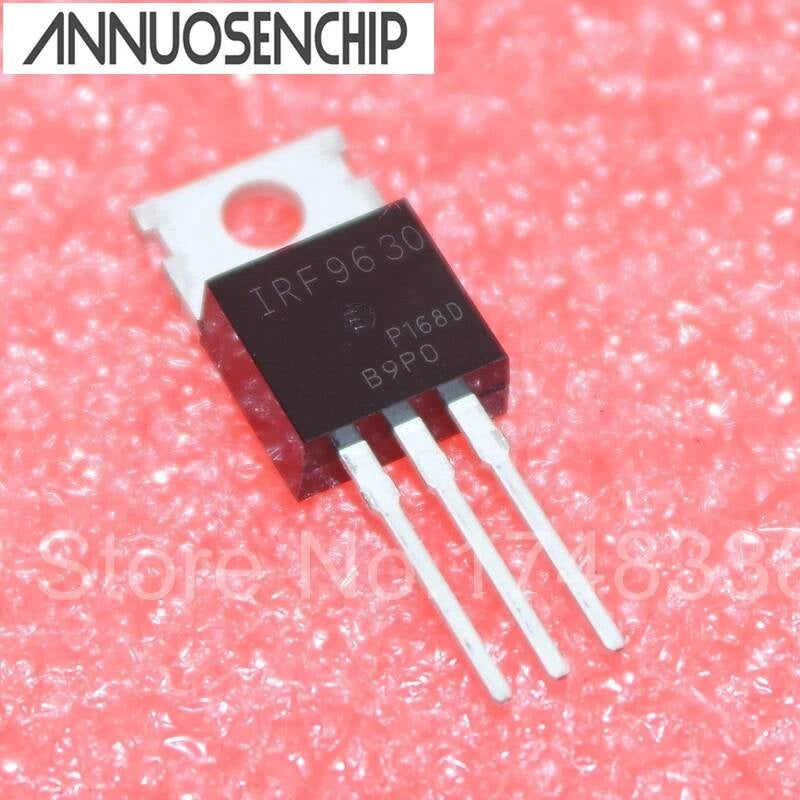 10pcs/lot NEW IRF9630PBF IRF9630 IRF9630N field-effect tube MOSFET P 200V/6.5A TO-220