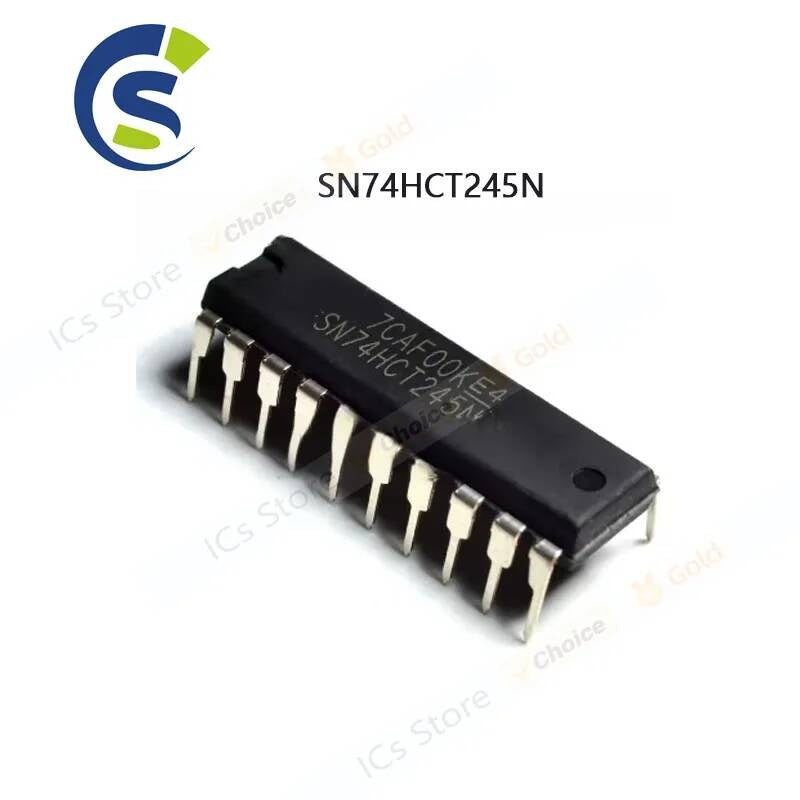 10PCS new and original SN74HCT245 DIP 74HCT245 74HCT245N DIP-20 SN74HCT245N