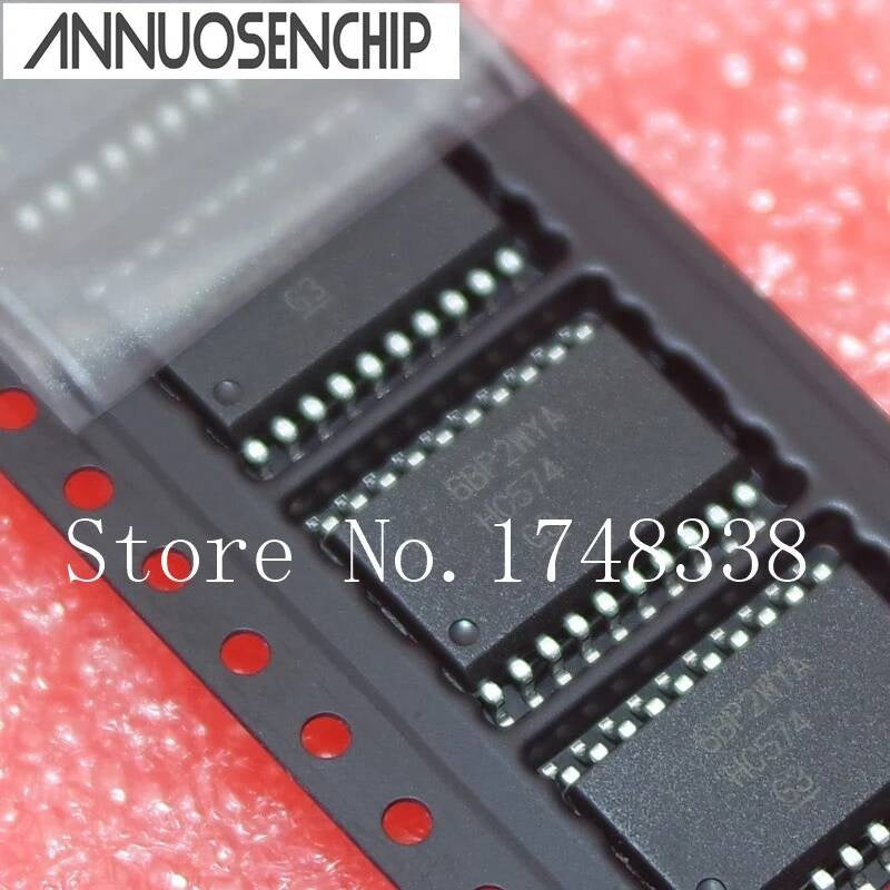 Free shipping 50pcs 74HC574 SN74HC574D HC574 SMD SN74HC574DWR SOP-20
