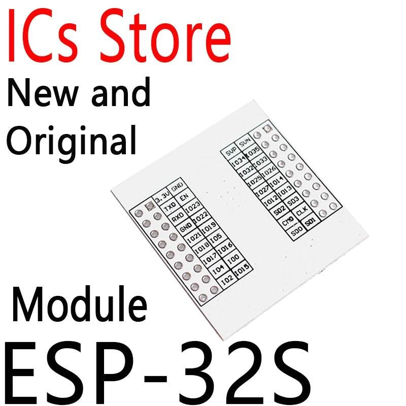 2PCS ESP32 ESP32S Wireless WIFI Bluetooth For Arduino Adapter Board Pinboard Convertor Module ESP-32S