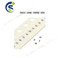 4000PCS Chip Capacitors 0603 104K 100NF 50V 0.1UF X7R