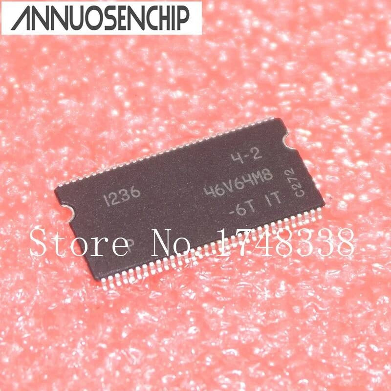 5PCS 10PCS MT46V64M8P-6TIT MT46V64 46V64M8-6TIT 46V64M8-6T 46V64M8 TSOP66 NEW ORIGINAL