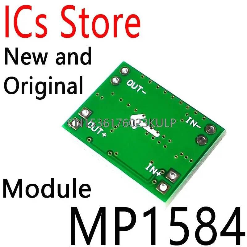 2PCS Mini DC-DC Step Down Power Supply Module 3A 4.5-28V To 0.8-20V Adjustable Buck Converter For Arduino Replace LM2596 MP1584