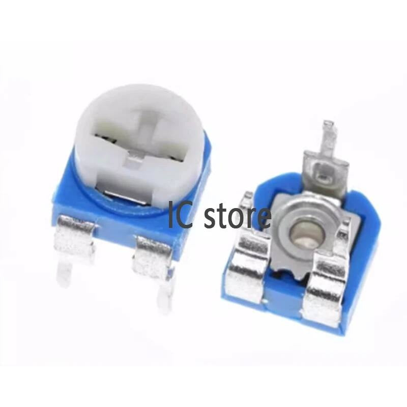 10pcs/lot RM-065 ohm Trimpot Trimmer Potentiometer variable resistor RM065 100 200 500 1K 2K 5K 10K 20K 50K 100K 200K 500K 1M