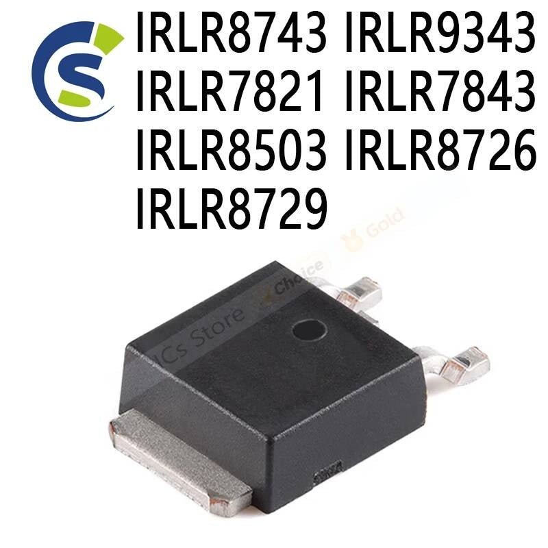 10PCS LR8721 TO-252 IRLR7843TRPBF LR8743 LR8503 LR8726 LR8729 IRLR8743 IRLR9343 IRLR7821 IRLR7843 IRLR8503 IRLR8726 IRLR8729