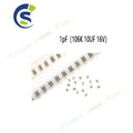 100pcs 1206 102K 103K 104K 105K 106K 226M 476M 107M 10NF 100NF 0.1UF 1UF 10UF 22UF 47UF 100UF 16V 25V 50V