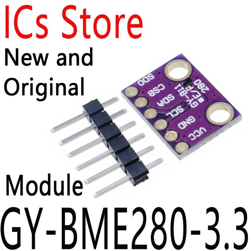 1PCS New And Original Cyfrowy Temperatury Wilgotnosci Barometryczny-3.3 Czujnik Module Cisnienia GY-BMP280 GY-BME280-3.3