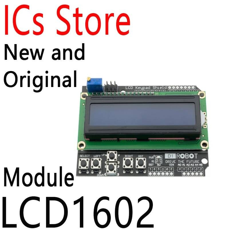 1PCS New And Original Klawiatura Tarcza Wyswietlacz LCD 1602 Modul Niebieski Ekran Dla Arduino Module LCD1602