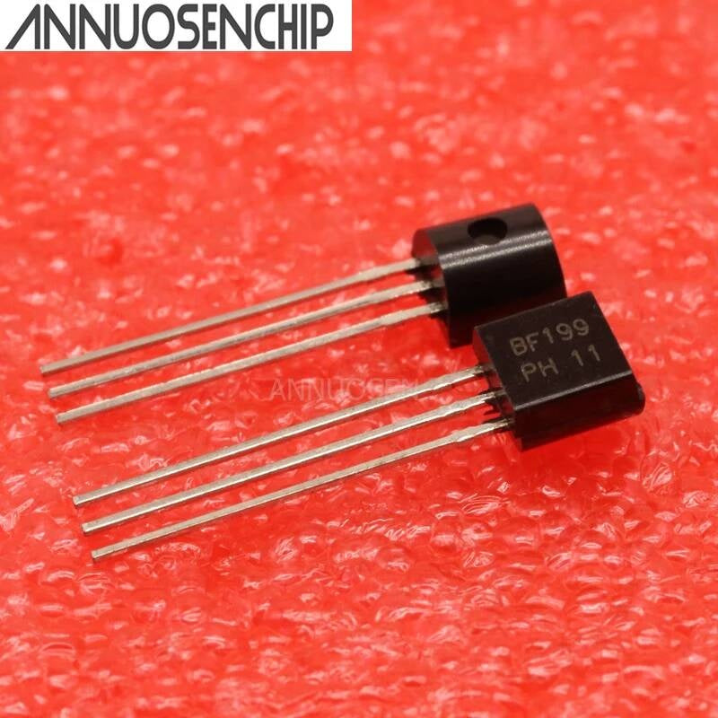 100pcs BF199 BFI99 TO-92 NPN medium frequency transistor