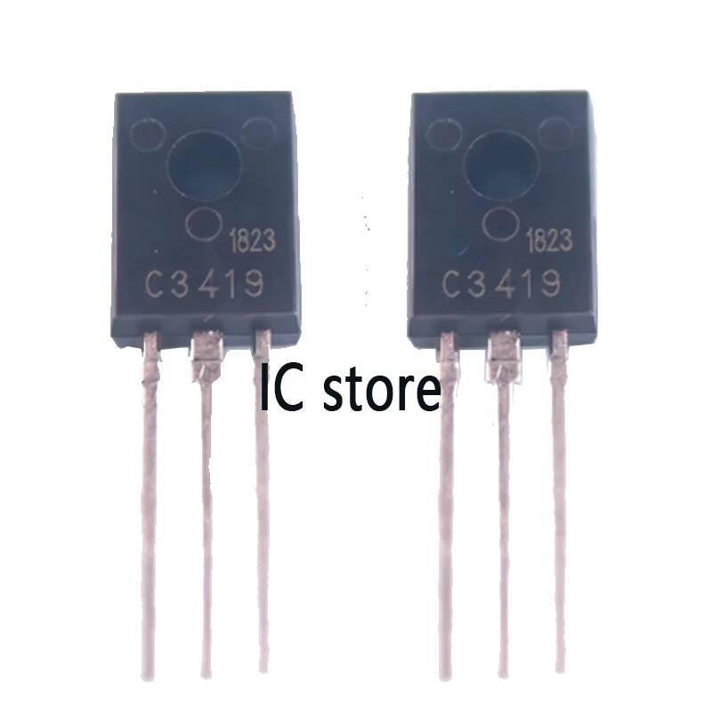 Free shipping 50PCS 2SC3419 C3419 TO-126 NEW ORIGINAL