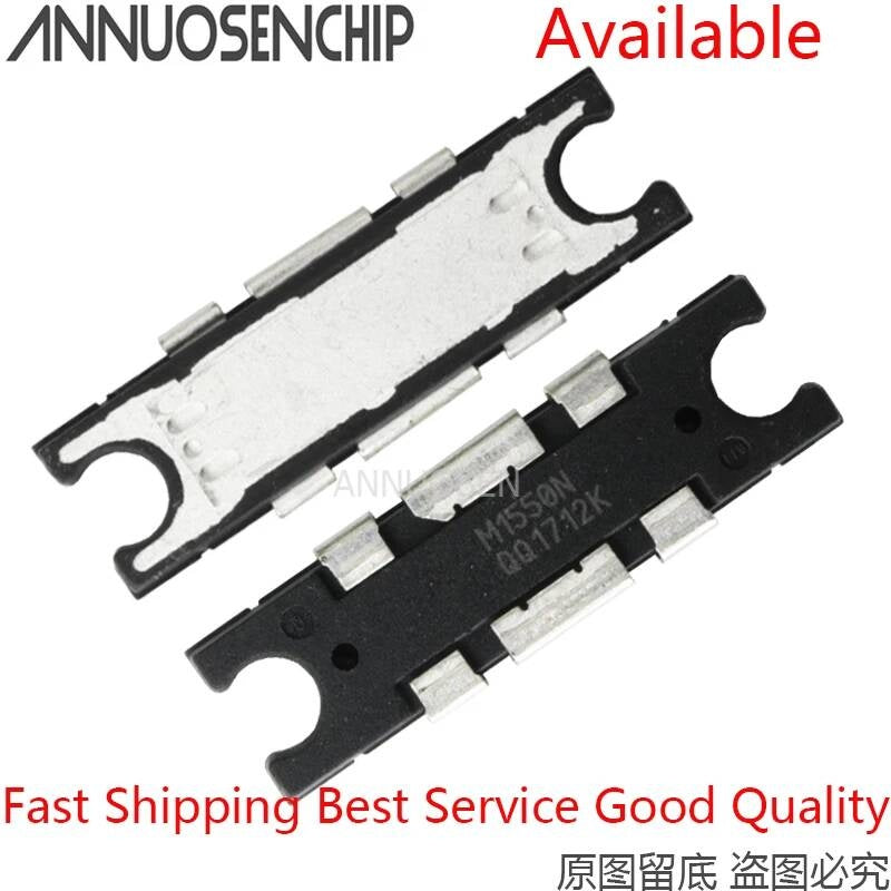 1PCS MRF1550NT1 M1550N LDMOS Transistor RF MOSFET N-Channel 40V 12A 7-Pin TO-272 TO-272AA WRAP MRF1550NT1TR ( Type Reel )