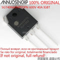 10PCS SGT40N60NPFDPN 40N60 40N60NPFD (instead of FGH40N60SFD ) TO-3P 40A 600V IGBT New Original SGT40N60NPFD in Stock Standard