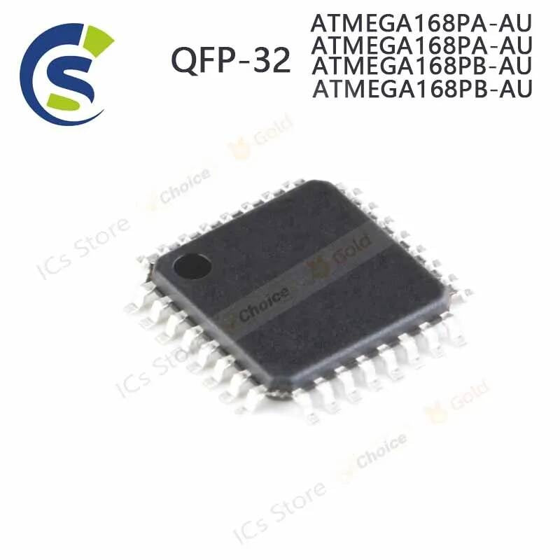 2-5PCS 100% New ATMEGA168PA-AU ATMEGA168PA MEGA168PA-AU ATMEGA168PB-AU ATMEGA168PB AU MEGA168PB-AU QFP-32