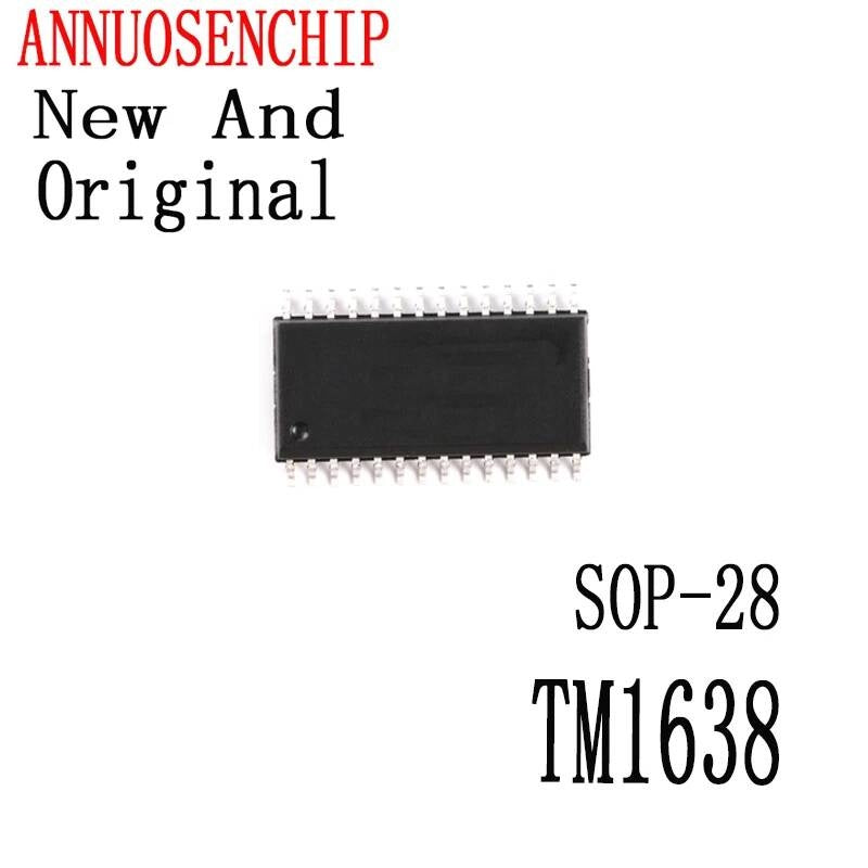 10PCS New And Original SOP-28 NEW ORIGINAL TM1638